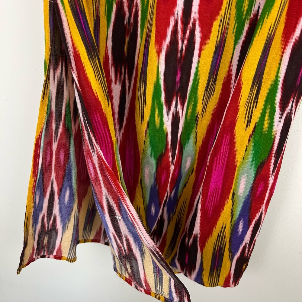 Vanessa Virginia Anthropology Appoline Ikat Long Maxi Skirt Size Small - Picture 3 of 6